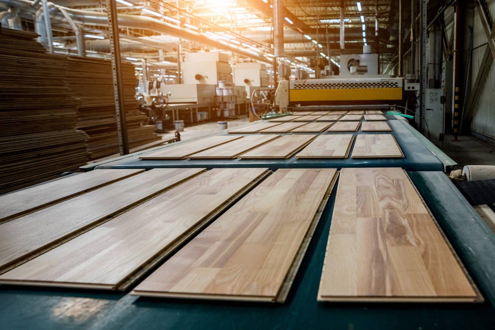 Furniture production background